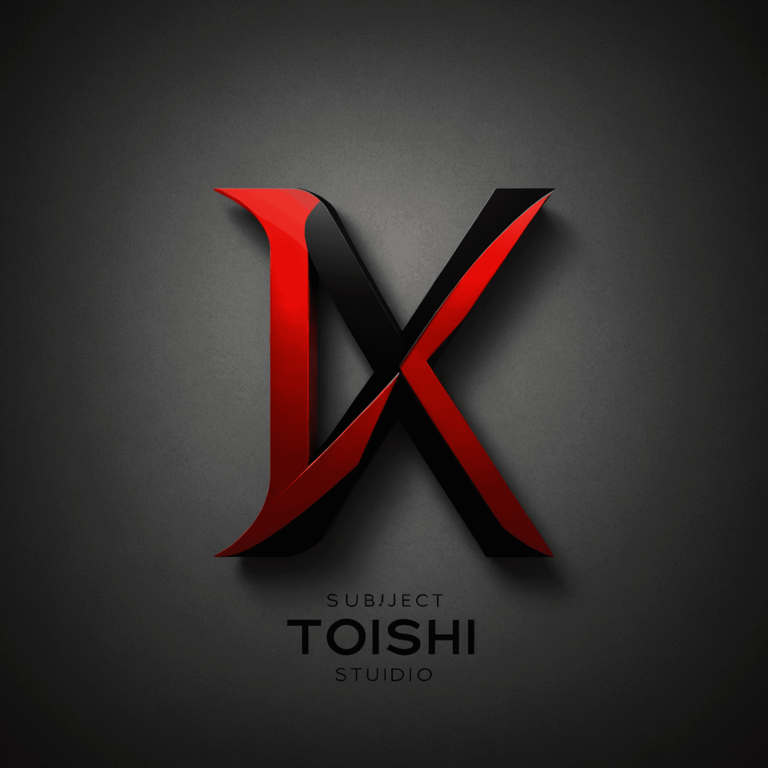 Dolomite Web Development Studio Logo - A modern, sleek design incorporating red and black elements with a stylized 'T' for Dolomite