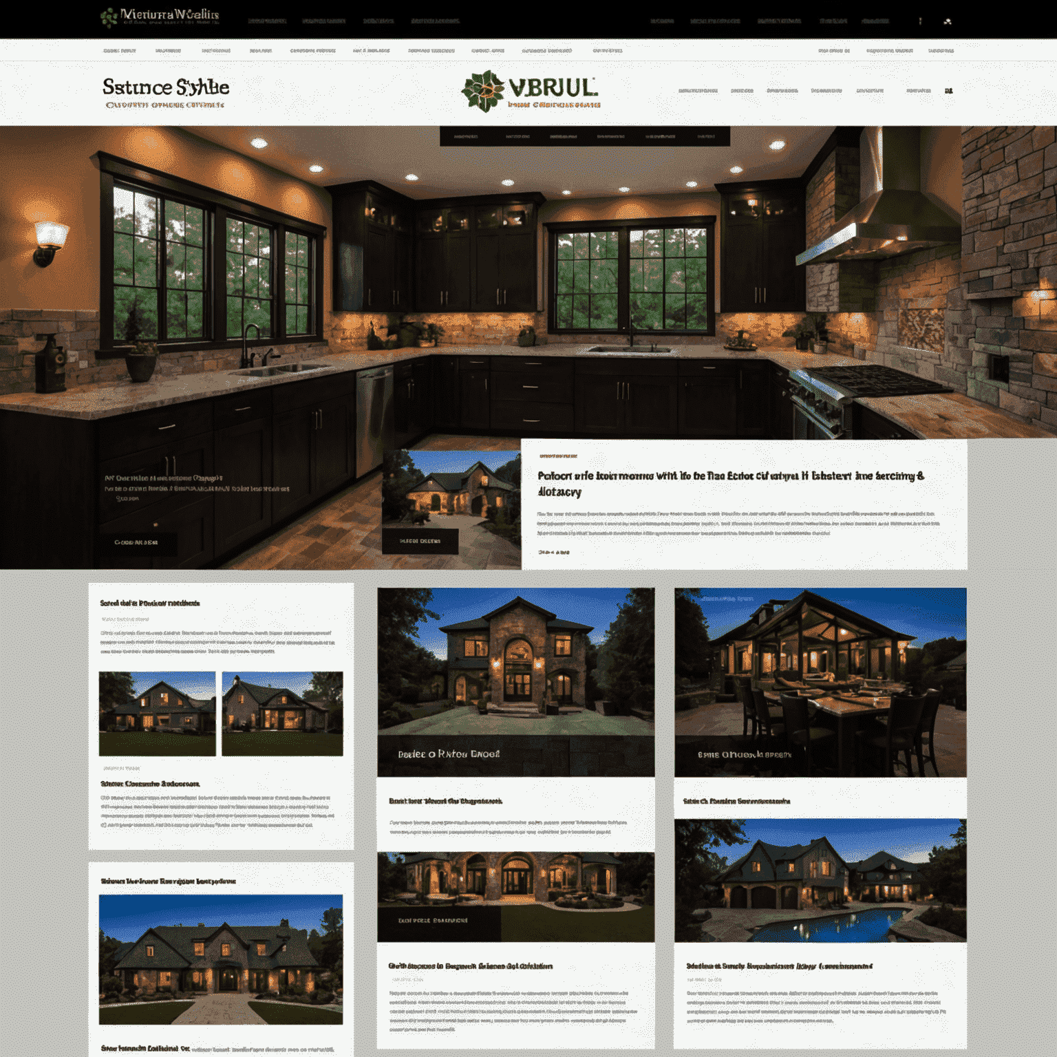 Before and after comparison of client websites, showing dramatic improvements in design and functionality